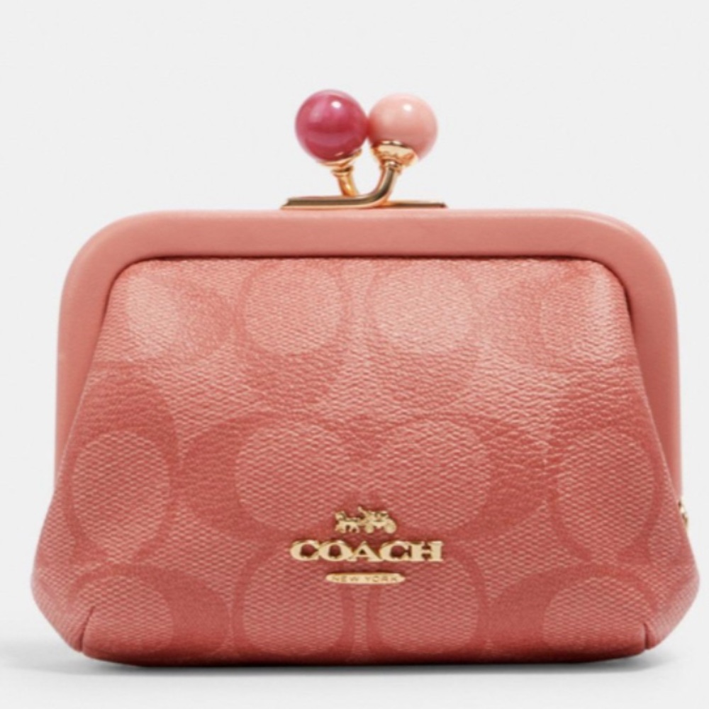 Coach Nora Kisslock Card Case